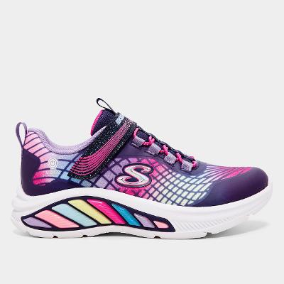 Tênis Infantil Skechers Raibow Cruisers Menina