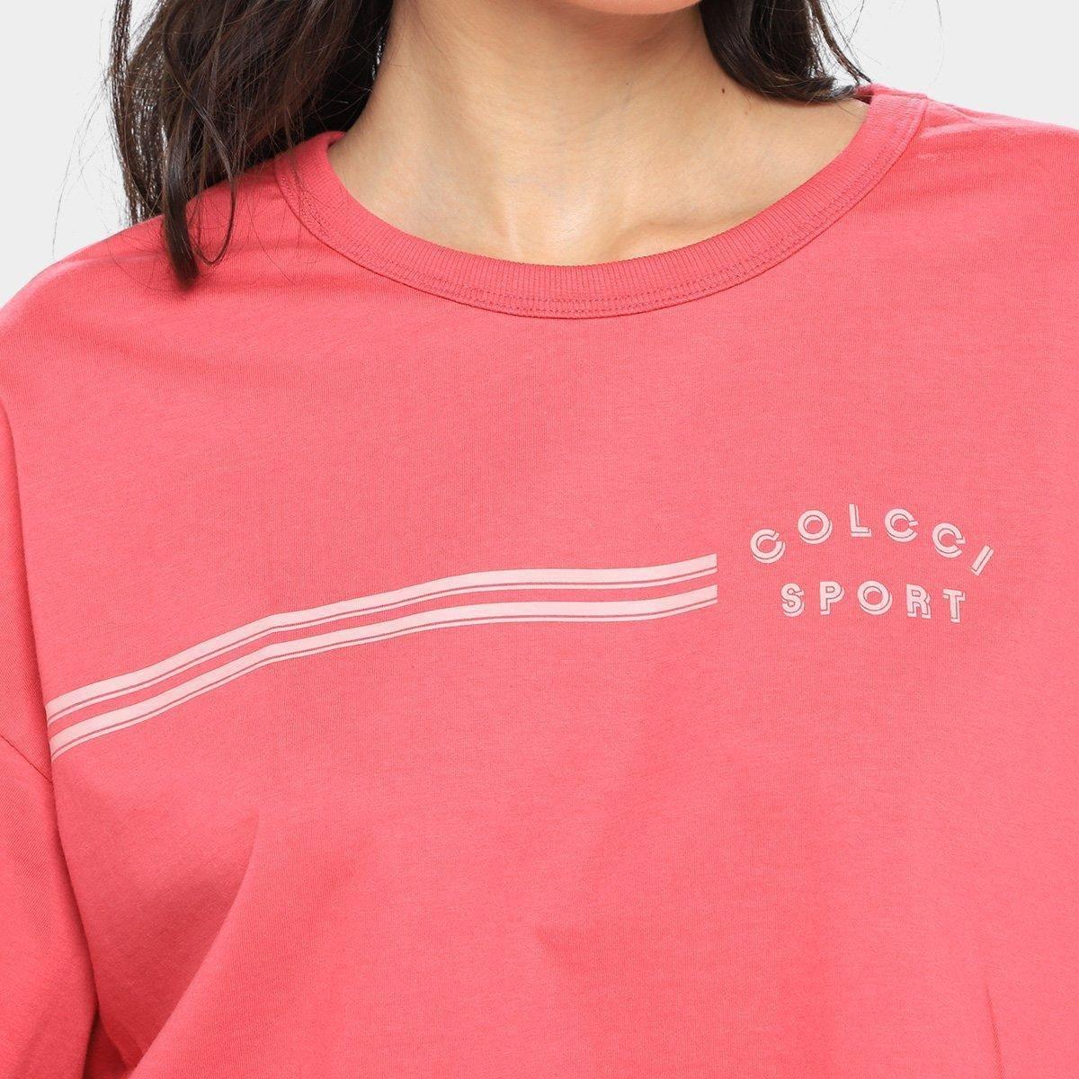 Camiseta Colcci Sport Cropped Feminina - 3
