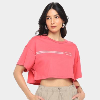 Camiseta Colcci Sport Cropped Feminina
