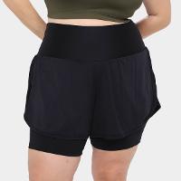 Shorts WonderSize PlusSize Bruna Feminino - 1