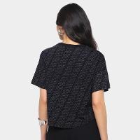 Camiseta Colcci Sport Cropped Monograma Feminina - 2