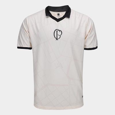Camisa Polo Corinthians Surf Center 115 Anos Masculina