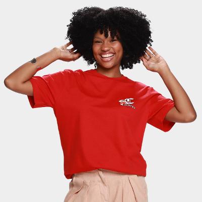 Camiseta Cavalera Comfort Plano Infalível Feminina