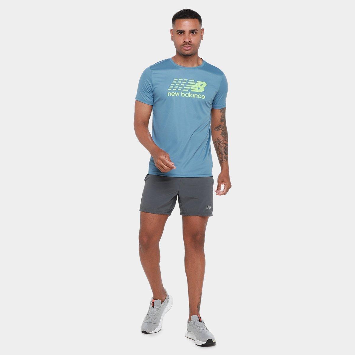 Camiseta New Balance Performance Masculina - 4