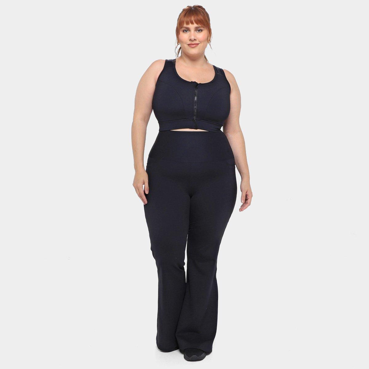 Calça Bailarina Wonder Size Plus Size Denise Feminina - 4