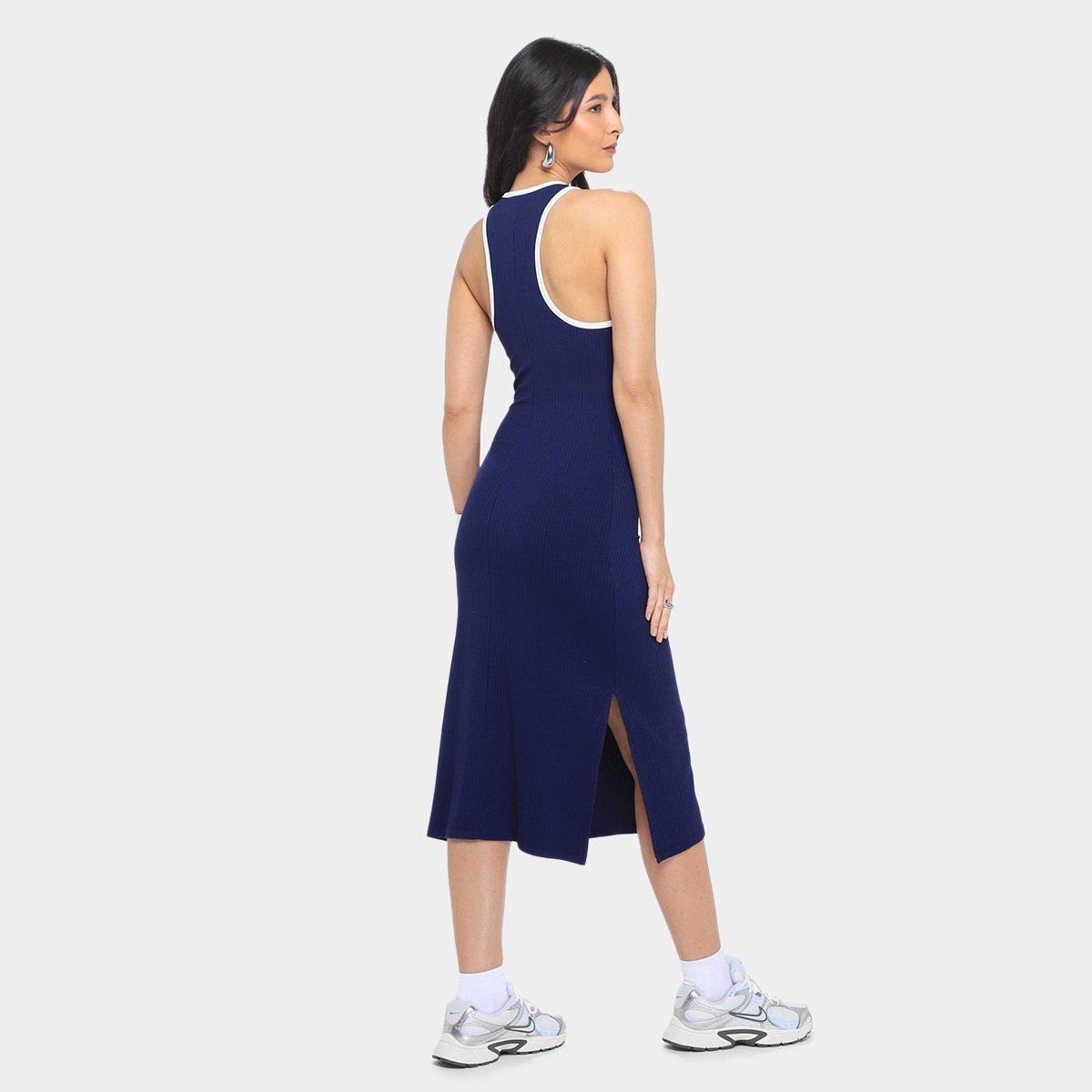 Vestido Colcci Sports Midi Canelado - 2