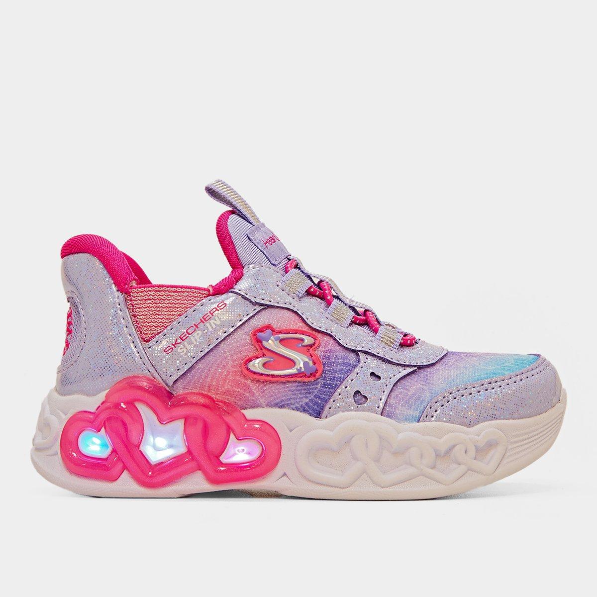 Tênis Infantil Skechers Heart Ligths Menina - 2