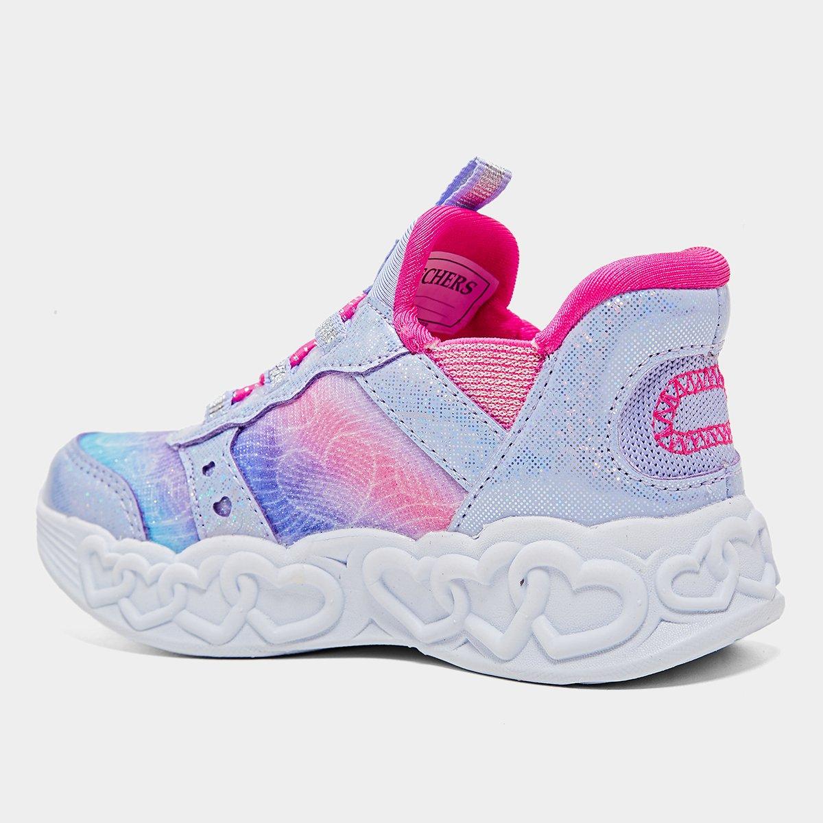Tênis Infantil Skechers Heart Ligths Menina - 4