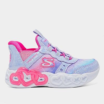 Tênis Infantil Skechers Heart Ligths Menina