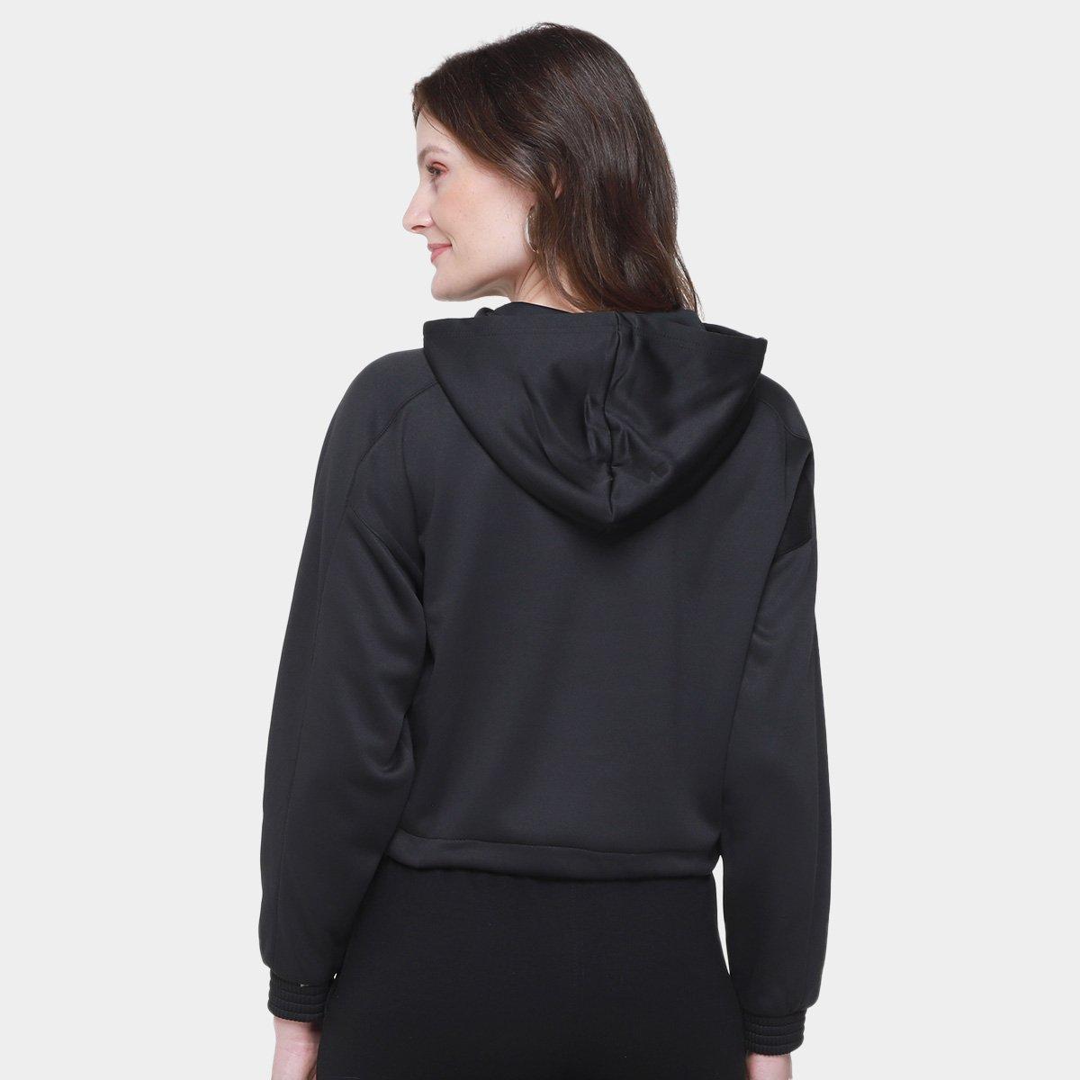 Moletom Olympikus  Cropped Capuz Feminino - 2