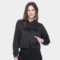 Moletom Olympikus  Cropped Capuz Feminino - 1