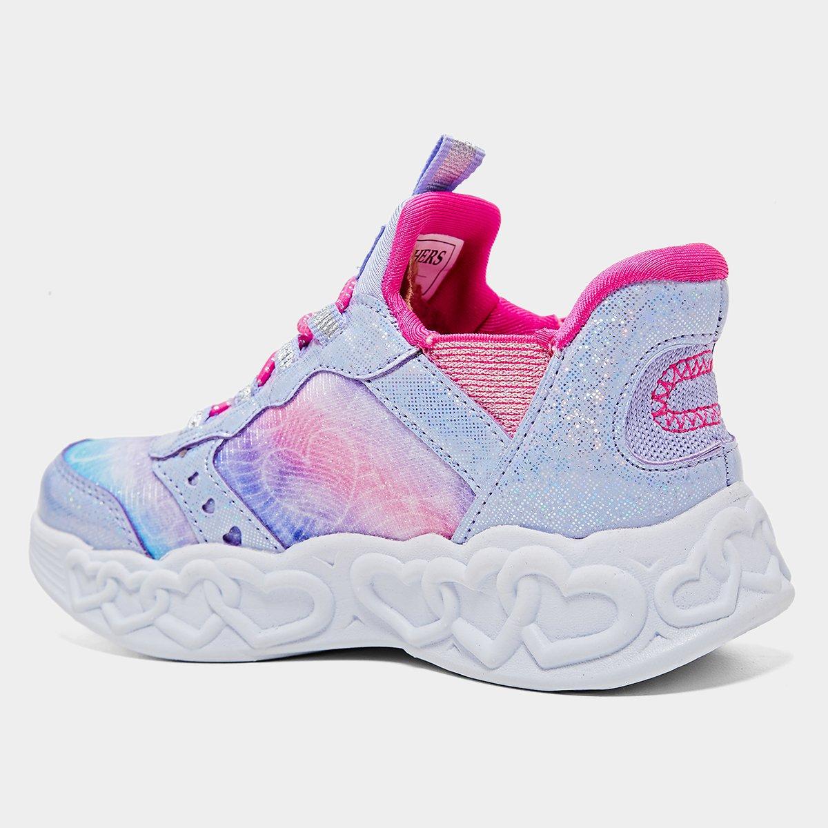 Tênis Infantil Skechers Heart Ligths Menina - 4