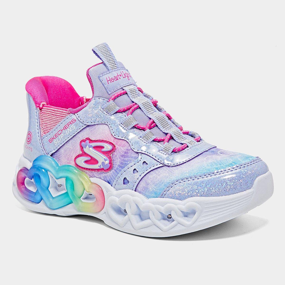 Tênis Infantil Skechers Heart Ligths Menina - 3