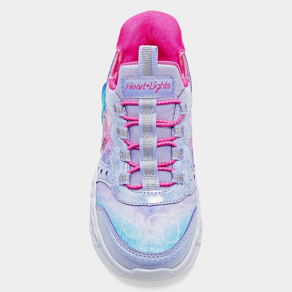 Tênis Infantil Skechers Heart Ligths Menina - 5