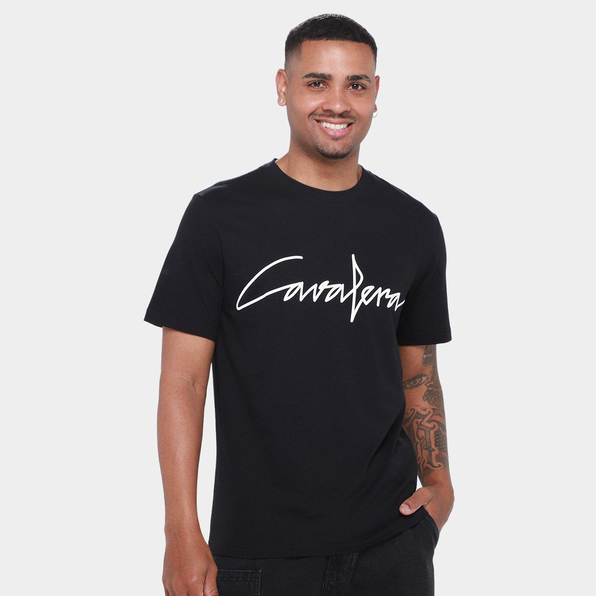 Camiseta Cavalera Comfort Assinatura Masculina - 1