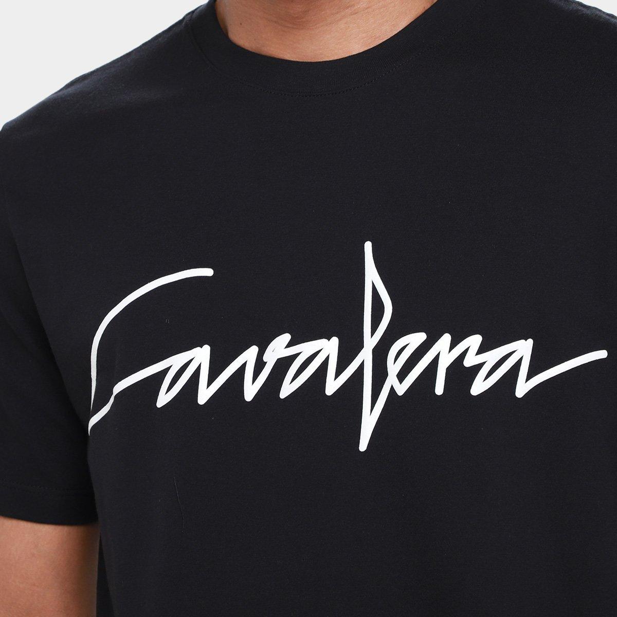 Camiseta Cavalera Comfort Assinatura Masculina - 3