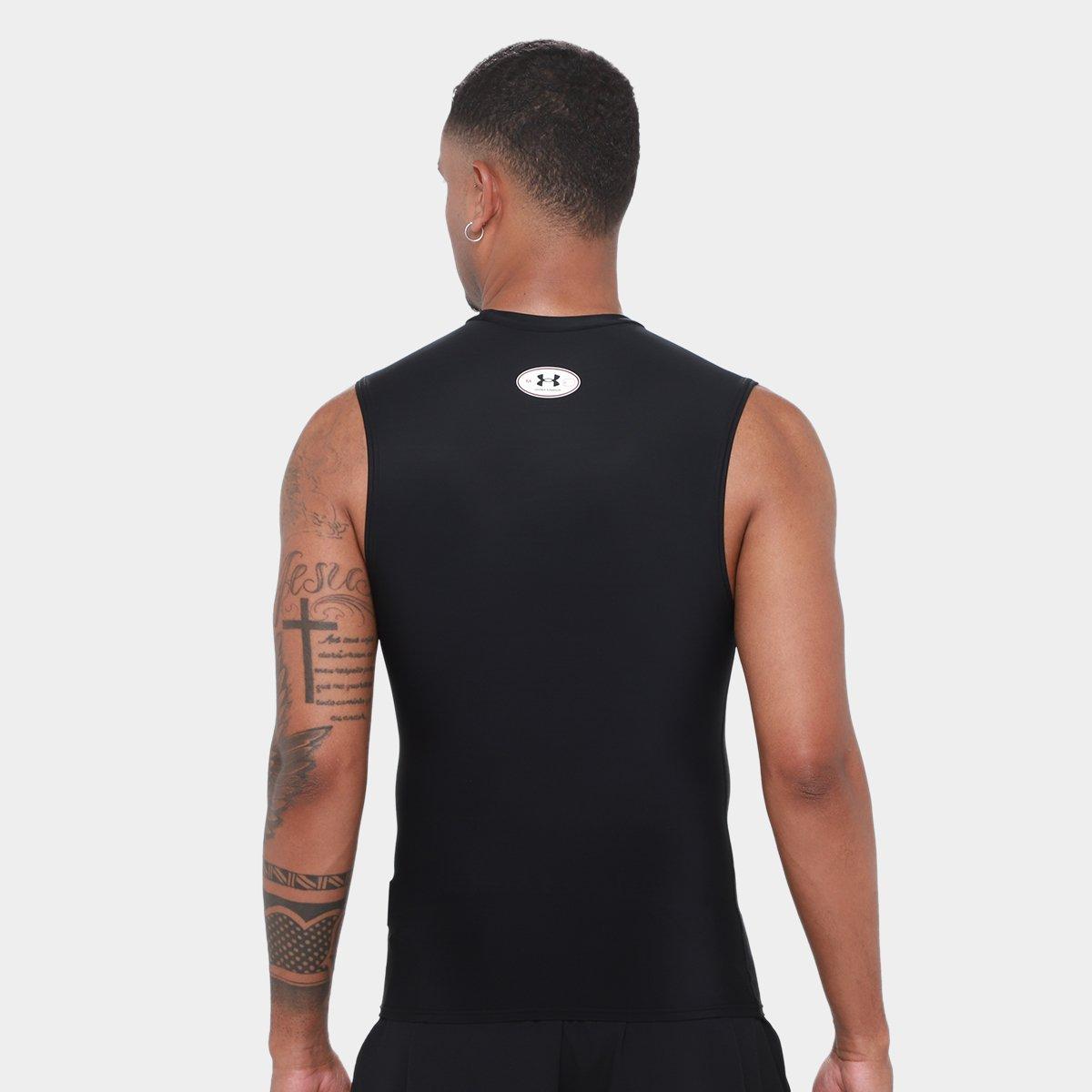 Regata Under Armour HG OG Compressão Masculina - 2