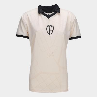 Camisa Polo Corinthians Surf Center 115 Anos Feminina