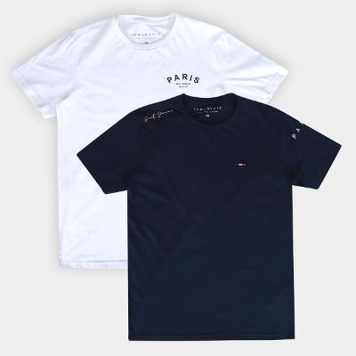 Kit Camiseta Industrie 2 Peças Masculina