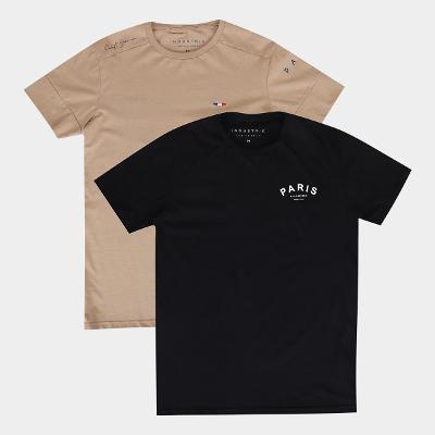 Kit Camiseta Industrie 2 Peças Masculina