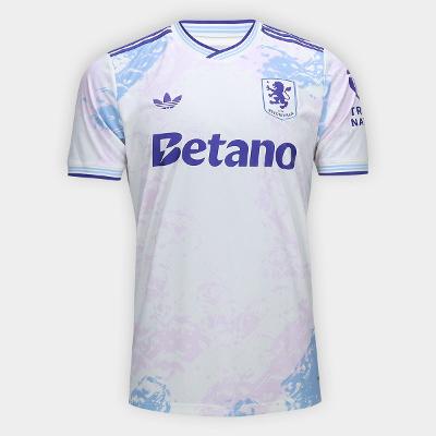 Camisa Aston Villa Third 25/26 s/n Torcedor Adidas Masculina