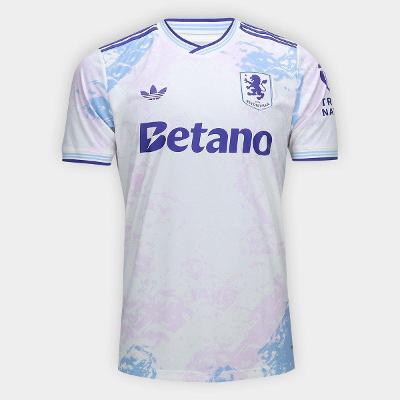 Camisa Aston Villa Third 25/26 s/n Torcedor Adidas Masculina