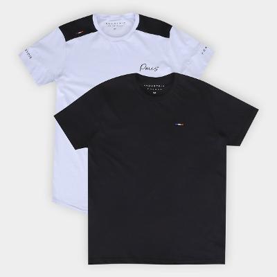 Kit Camiseta Industrie Casual Masculina - 2 peças