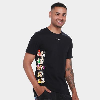 Camiseta Cavalera Indie Turma Da Mônica Feminina