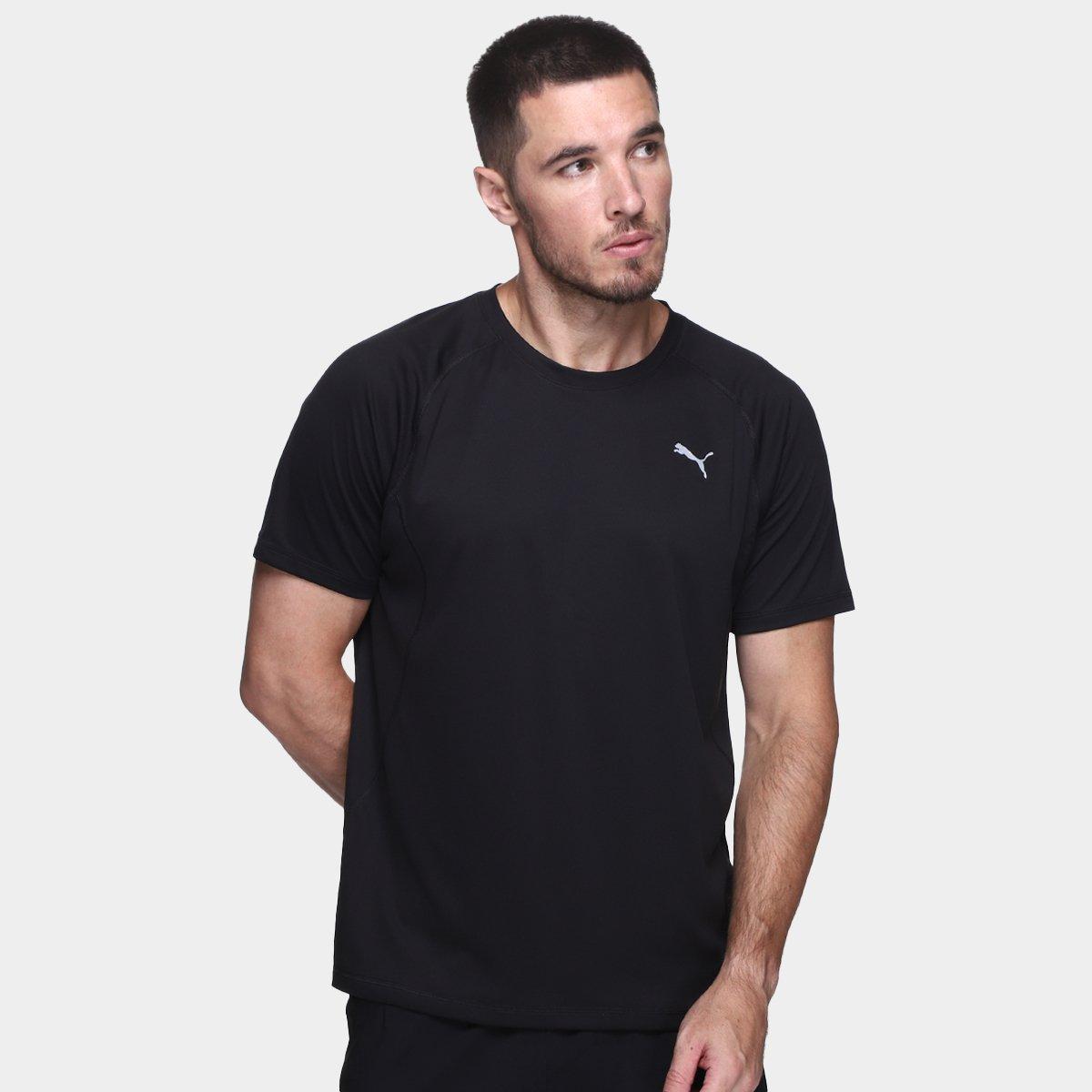 Camiseta Puma Run Velocity Poly Masculina - 1