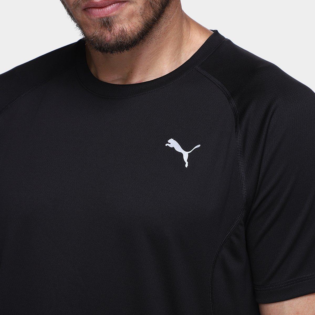 Camiseta Puma Run Velocity Poly Masculina - 3