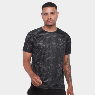 Camiseta Puma Run Velocity AOP Tee Masculina