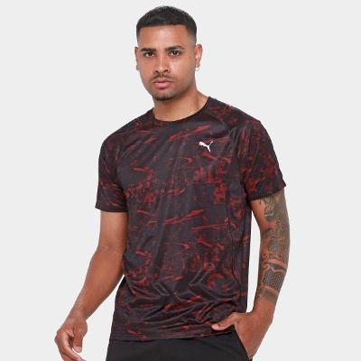 Camiseta Puma Run Velocity AOP Tee Masculina
