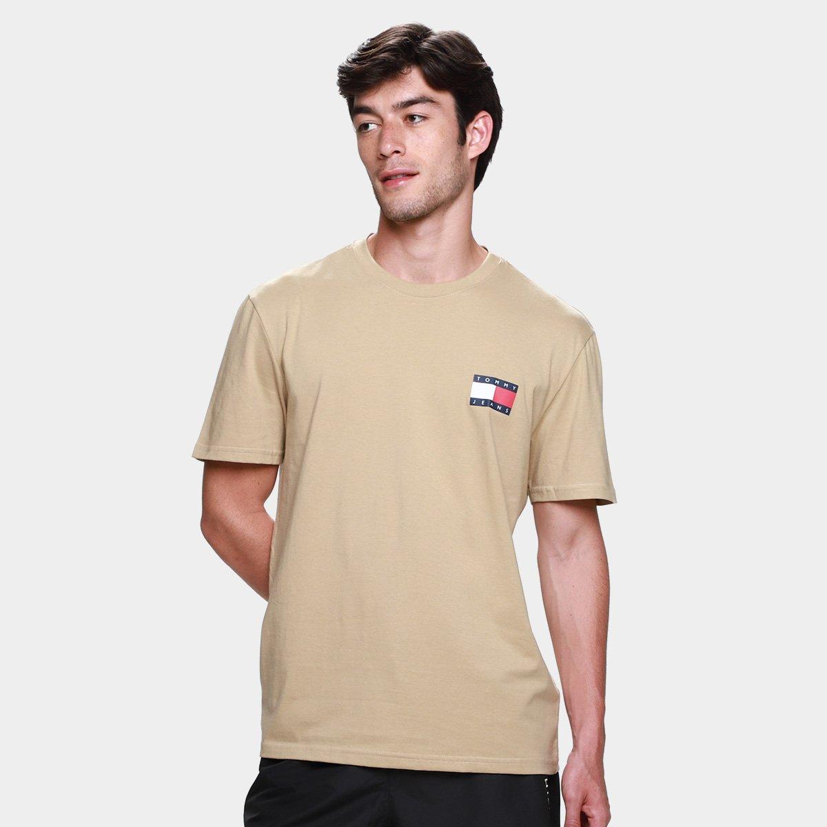 Camiseta Tommy Jeans Essential Flag Masculina - 1