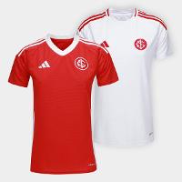 Camisa Internacional I 25/26+ Camisa Internacional II 25/26 s/n Torcedor Adidas Feminina - 1