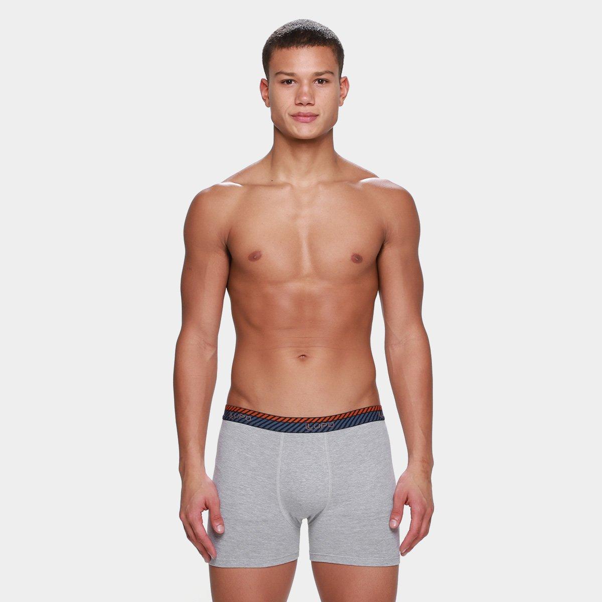 Kit Cueca Boxer Lupo Masculina - 10 Peças - 5