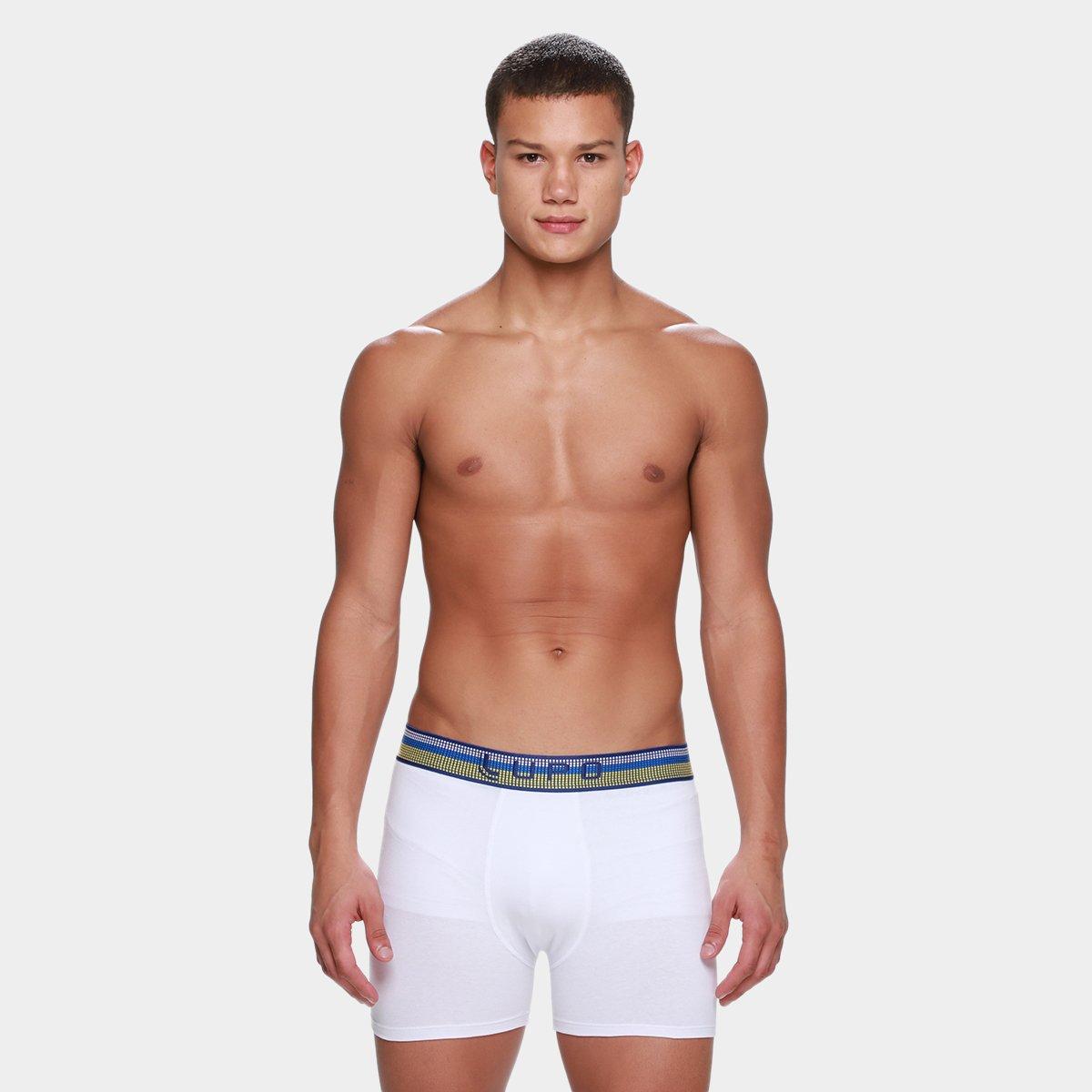 Kit Cueca Boxer Lupo Masculina - 10 Peças - 6
