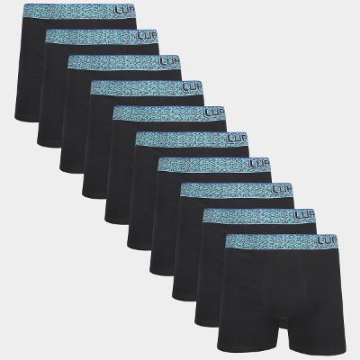 Kit Cueca Boxer Lupo Masculina - 10 Peças