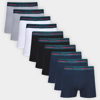 Kit Cueca Boxer Lupo Masculina - 10 Peças