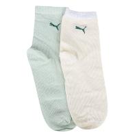 Kit Meia Puma Cano Médio Esportiva 2 Pares Feminino - 4