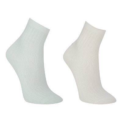 Kit Meia Puma Cano Médio Esportiva 2 Pares Feminino