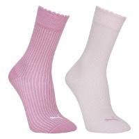 Kit Meia Puma Cano Médio 2 Pares Feminino - 1