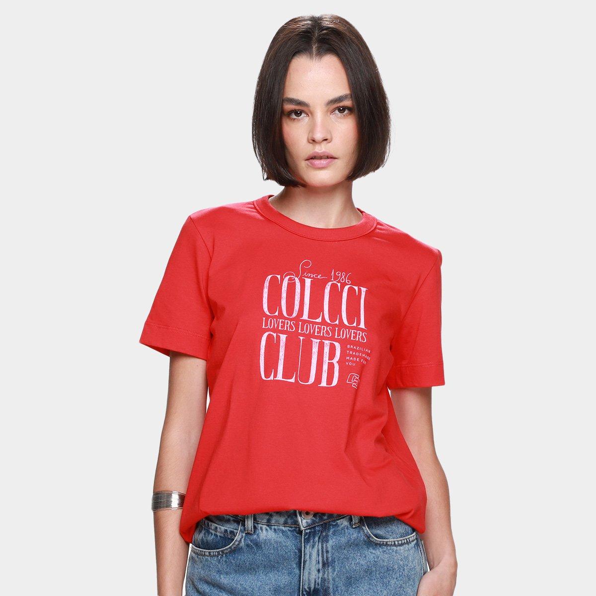 Camiseta Colcci 1986 Club Feminina - 1