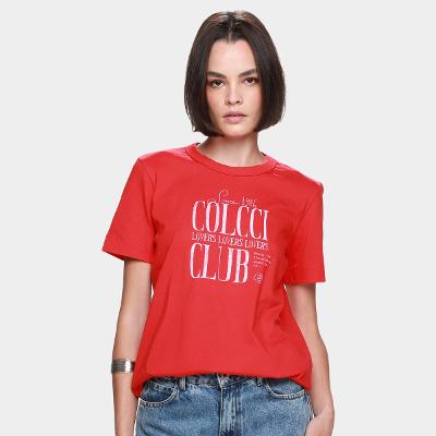 Camiseta Colcci 1986 Club Feminina