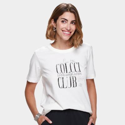 Camiseta Colcci 1986 Club Feminina