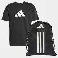 Kit Camiseta Adidas Future Icon + Mochila Adidas Treino Masculino - 1