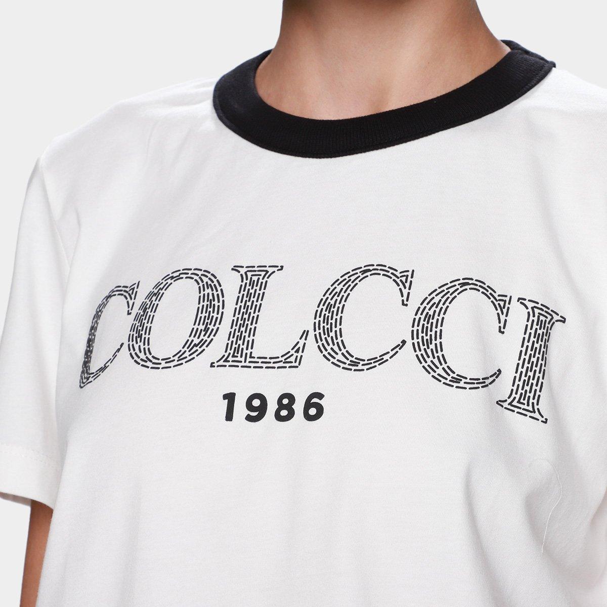 Camiseta Colcci 1986 Casual Feminina - 3