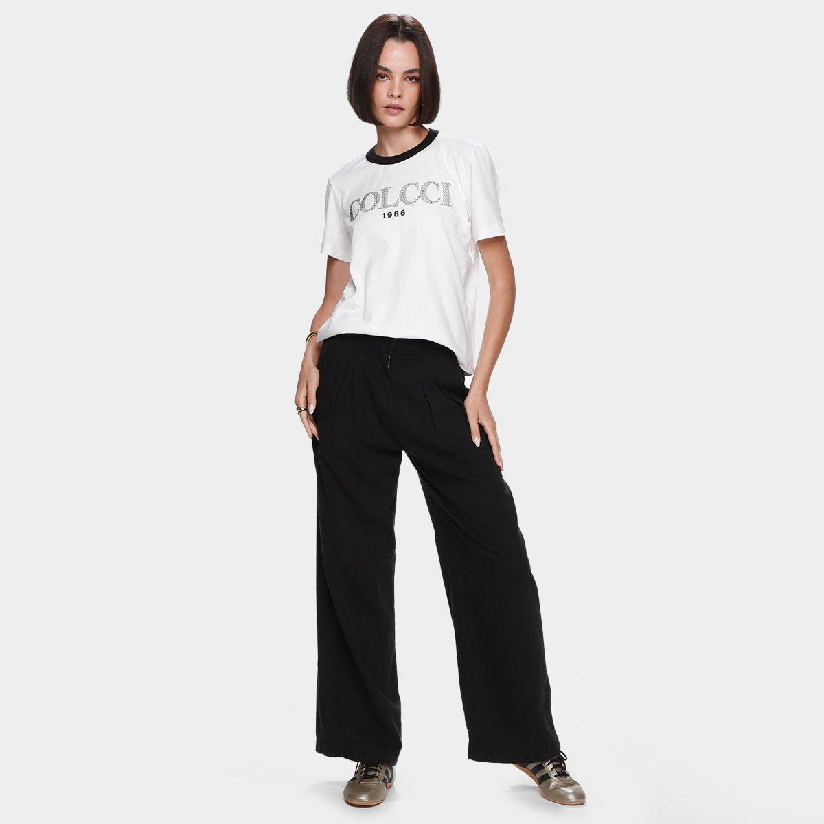 Camiseta Colcci 1986 Casual Feminina - 4
