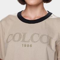 Camiseta Colcci 1986 Casual Feminina - 3
