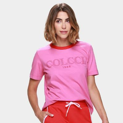 Camiseta Colcci 1986 Casual Feminina