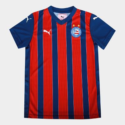 Camisa Infantil Bahia II 25/26 s/n Torcedor Puma